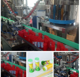 304 Stainless Steel Liquid Bottling Machine Stable Screwing Easy To Operate