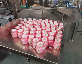 Food Standard Granule Filling Packaging Machine High Speed 1500-2000 Bottle / Hour