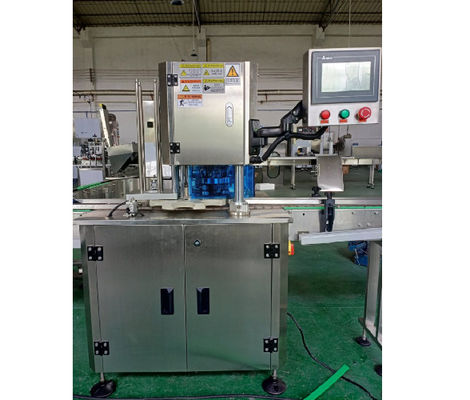 Mitsubishi PLC 1.1KW 304SS Tin Cans Filling Sealing Machine