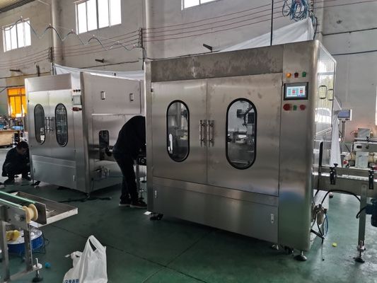 Monoblock Syrup Filler Bottle Washing Filling Capping Machine