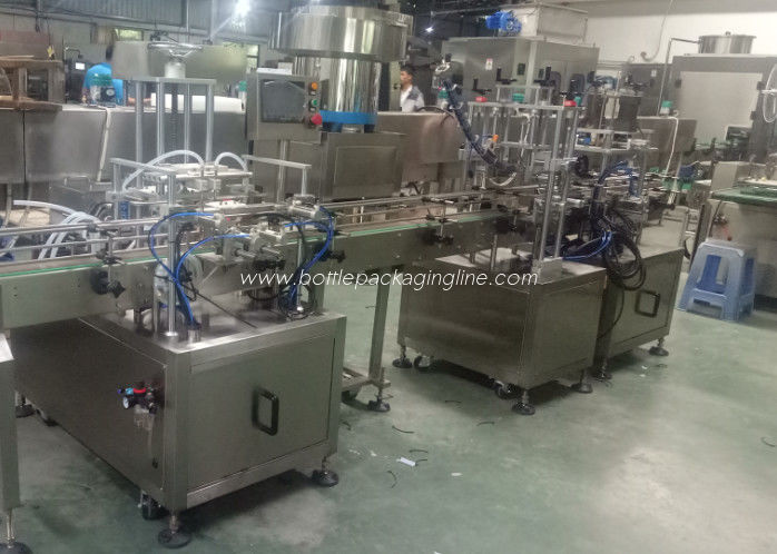 Industrial Bottle Filling Line Food Grade Liquor Bottle Filling Machine