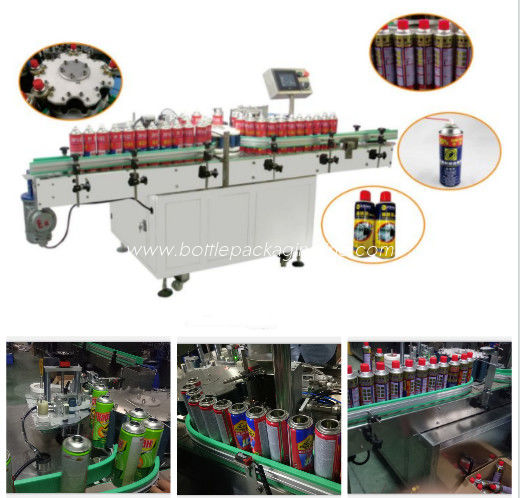 Air Freshener Can Sticker Labelling Machine Stainless Steel  Material