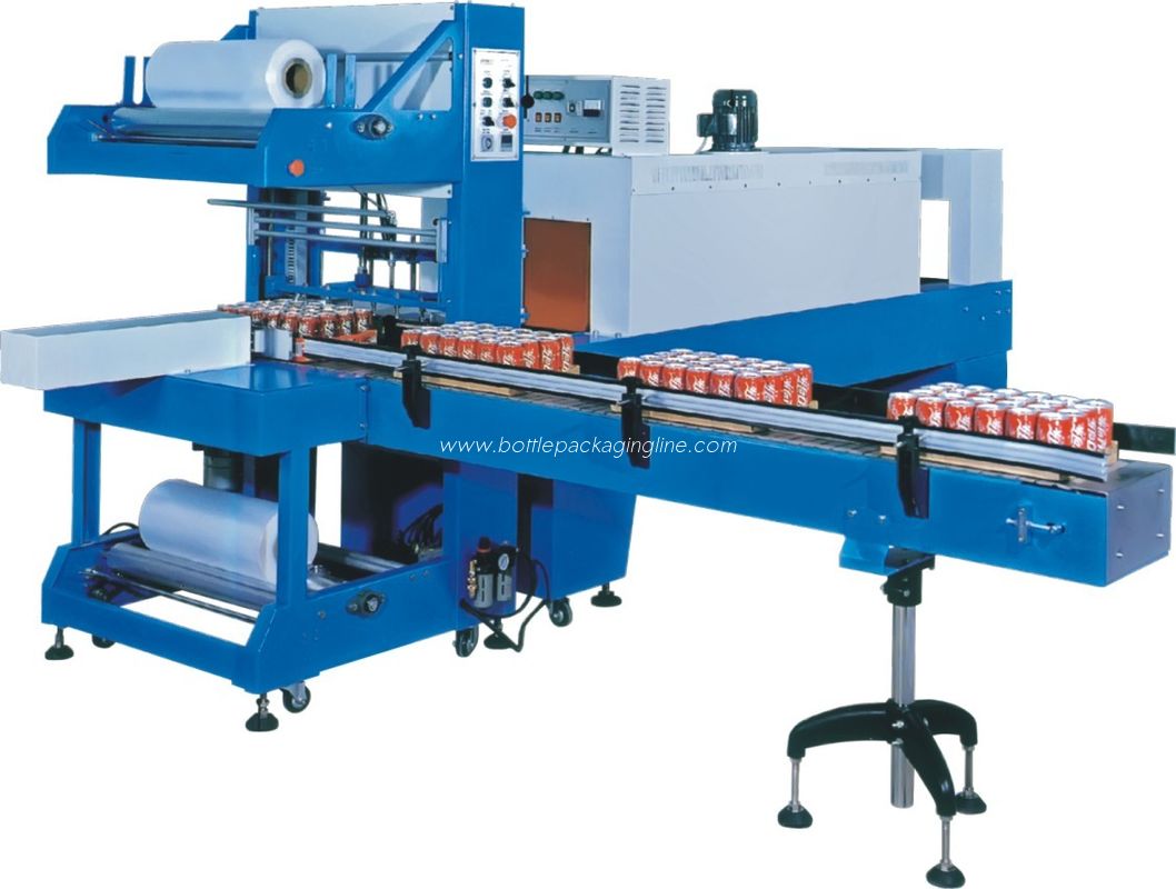 Pe Film Automatic Complete Column Shrink Packaging Machines 8pcs/Min