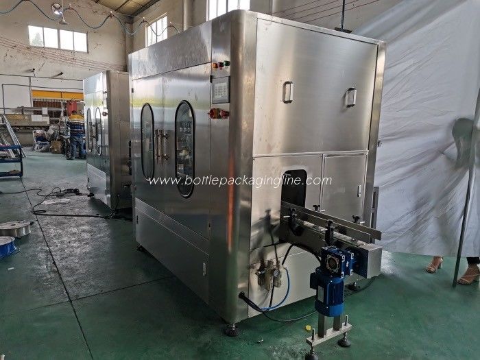 Monoblock Syrup Filler Bottle Washing Filling Capping Machine